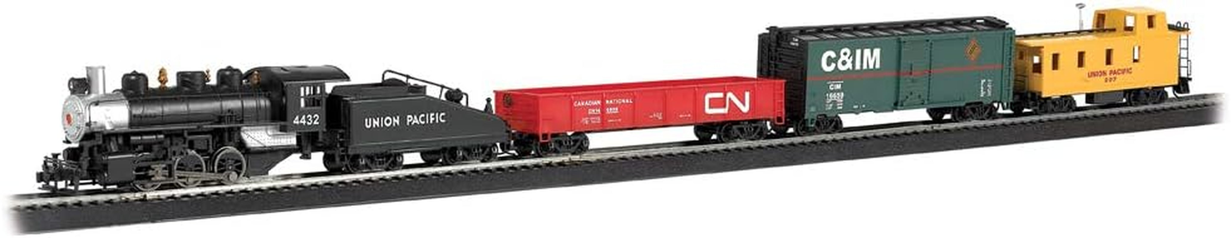 Bachmann Trains Pacific Flyer HO Scale Electric Train Set - Ready to Run