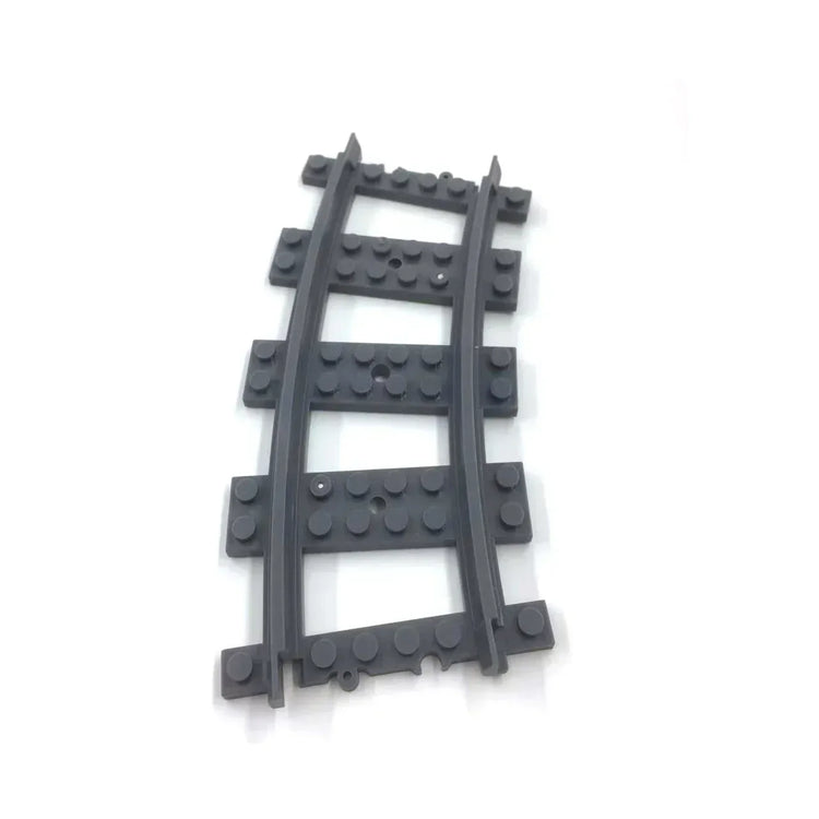 50-piece BYMRR Train Store city train track rail set with straight rails for kids&