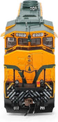 HO Scale Athearn Maine Central GP40-2L locomotive with DCC and sound, model ATHG64946, branded Horizon Hobby, detailed locomotive image.
