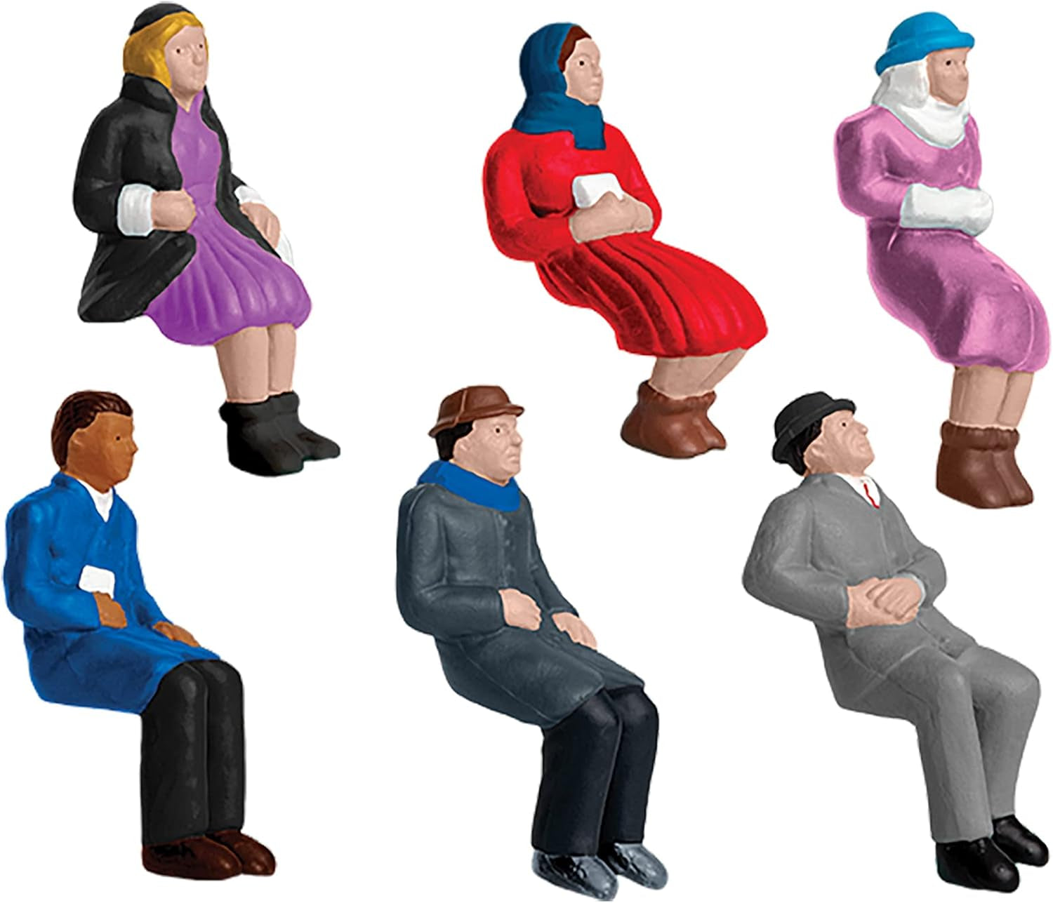 Lionel O Gauge Electric Model Train Accessories - Carnival Figurine Set