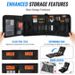 68-Piece 3D Printer Tool Kit with Storage Case - Comprehensive Accessories Including Deburring Tool, Scrapers, Metal Files, Brushes, Hand Drill, and Tweezers for Bambu Lab, Ender 3, Kobra, and More