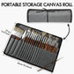 Set of 25 professional acrylic paint brushes by Fuumuui, featuring various brush sizes and shapes for detailed art projects.