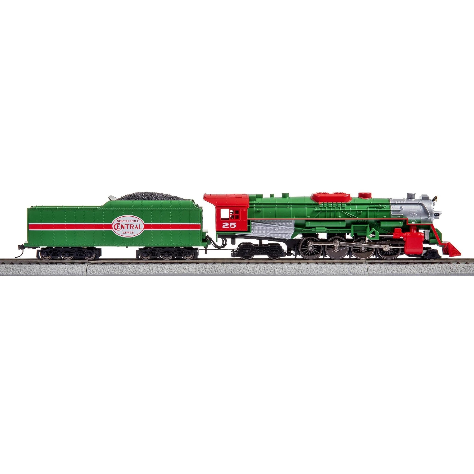 HO Scale Christmas Express Electric Model Train Set with Remote and Bluetooth Capability - BYMRR Train Store