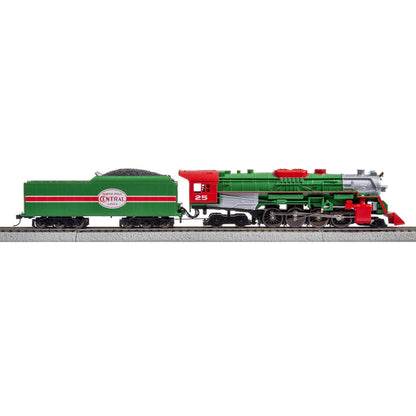 HO Scale Christmas Express Electric Model Train Set with Remote and Bluetooth Capability - BYMRR Train Store