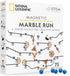 National Geographic 75-Piece Magnetic Marble Run STEM Building Set for All Ages with Magnetic Track, Unique Trick Pieces, and Marbles for Marble Maze Creation and STEM Learning Activities - BYMRR Train Store