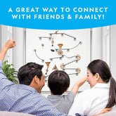 National Geographic 75-Piece Magnetic Marble Run STEM Building Set for All Ages with Magnetic Track, Unique Trick Pieces, and Marbles for Marble Maze Creation and STEM Learning Activities - BYMRR Train Store
