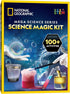 National Geographic Science Magic Kit for children, STEM science kit with colorful experiments and magic tricks for young learners.