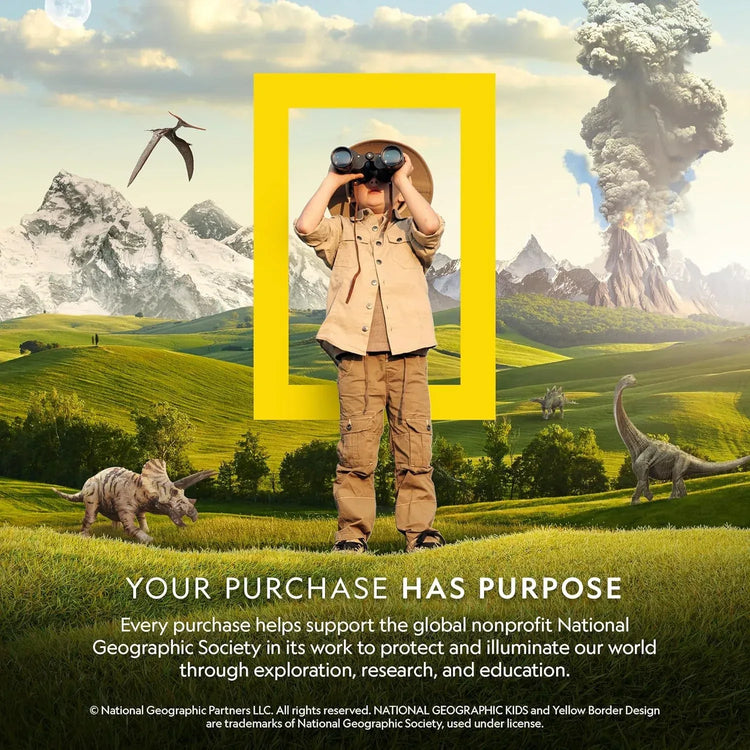 National Geographic Science Magic Kit for children, an extensive STEM science kit with colorful experiments and educational tools.