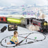 Premium Electric Train Set with Remote Control - Classic Steam Locomotive Featuring Smoke, Lights, and Sound Effects - Ideal Holiday Gift for Children - BYMRR Train Store