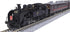 KATO N gauge C11 171 and 14 Series 500 Series SL Winter Wetland 6-car model train set with steam locomotive, detailed model railway scene
