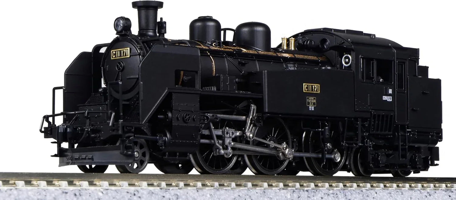 KATO N Gauge C11 171 Steam Locomotive: A Valuable Addition to Your Model Railway Collection - BYMRR Train Store