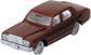 Set of six N scale 1980s Toyota vehicles by Kato USA Inc., detailed model collection for model train layouts and displays.
