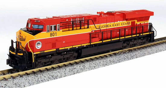Kato USA N Scale ES44DC Locomotive - Florida East Coast 