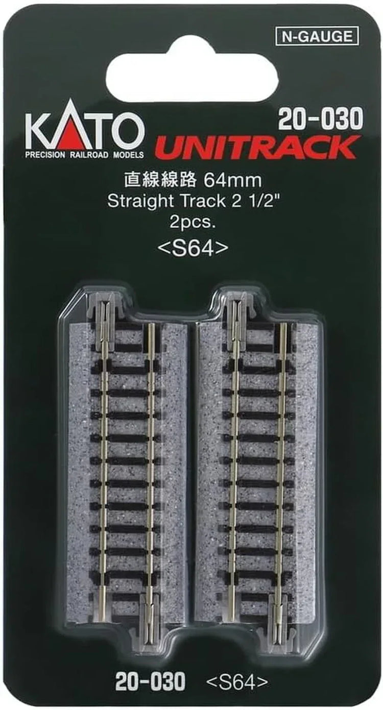 Enhance Your Model Train Experience with Kato USA N 64mm Straight Track for Seamless Performance - BYMRR Train Store