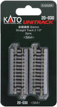 Enhance Your Model Train Experience with Kato USA N 64mm Straight Track for Seamless Performance - BYMRR Train Store
