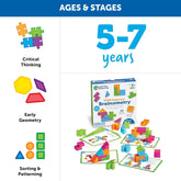 Learning Resources STEM Explorers Brainometric 3D Puzzle for children, promoting fine motor skills and mathematical reasoning.