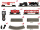 Lionel Anheuser Busch Budweiser Electric O Gauge Train Set Featuring Bluetooth 5.0 and Remote Control - BYMRR Train Store