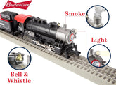 Lionel Anheuser Busch Budweiser Electric O Gauge Train Set Featuring Bluetooth 5.0 and Remote Control - BYMRR Train Store