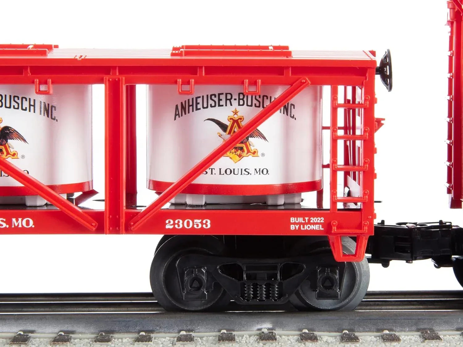 Lionel Anheuser Busch Budweiser Electric O Gauge Train Set Featuring Bluetooth 5.0 and Remote Control - BYMRR Train Store