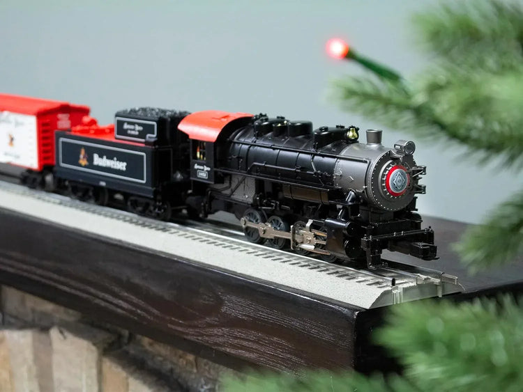 Lionel Anheuser Busch Budweiser Electric O Gauge Train Set Featuring Bluetooth 5.0 and Remote Control - BYMRR Train Store