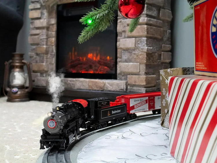 Lionel Anheuser Busch Budweiser Electric O Gauge Train Set Featuring Bluetooth 5.0 and Remote Control - BYMRR Train Store