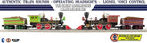 Lionel Deluxe LionChief Bluetooth 5.0 Steam Locomotive and Tender Set - O Gauge, Model 