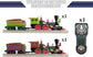 Lionel Deluxe LionChief Bluetooth 5.0 Steam Locomotive and Tender Set - O Gauge, Model 