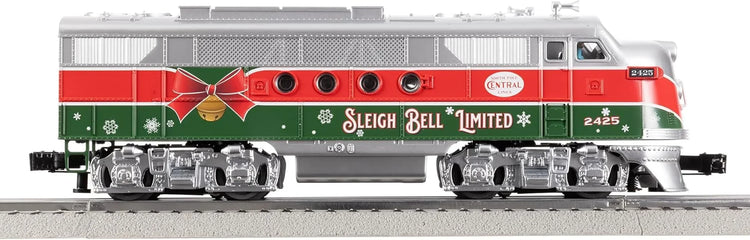 Lionel Limited Edition Lionchief 5.0 Electric O Gauge Train Set with Bluetooth and Remote Control - Sleigh Bell Passenger Model - BYMRR Train Store