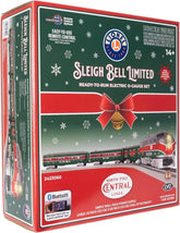 Lionel Limited Edition Lionchief 5.0 Electric O Gauge Train Set with Bluetooth and Remote Control - Sleigh Bell Passenger Model - BYMRR Train Store