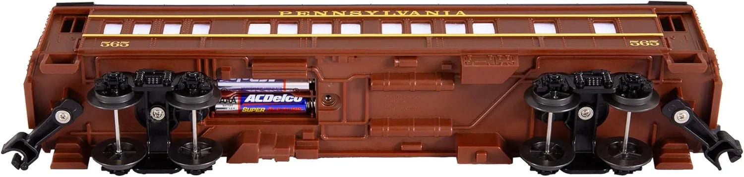 Lionel Pennsylvania Flyer O Gauge Battery-Powered Toy Train Set with Remote Control, Realistic Sound, Lighting, and Smoke Effects for Ages 4 and Older - BYMRR Train Store