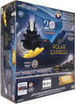 Lionel Polar Express 20th Anniversary O Gauge Electric Train Set with Bluetooth 5.0 and remote control, detailed train images.
