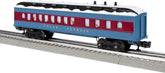 Lionel Polar Express O Gauge Diner Car with detailed holiday train design, featuring festive decorations and realistic train features.
