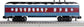 Lionel Polar Express O Gauge Diner Car with detailed holiday-themed design, featuring realistic windows and festive decorations.