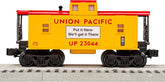 Lionel Union Pacific Flyer LionChief 5.0 electric O gauge train set with locomotive and cars on track