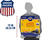 Lionel Union Pacific Flyer LionChief 5.0 electric O gauge train set with locomotive and cars on tracks, detailed model and branding visible.