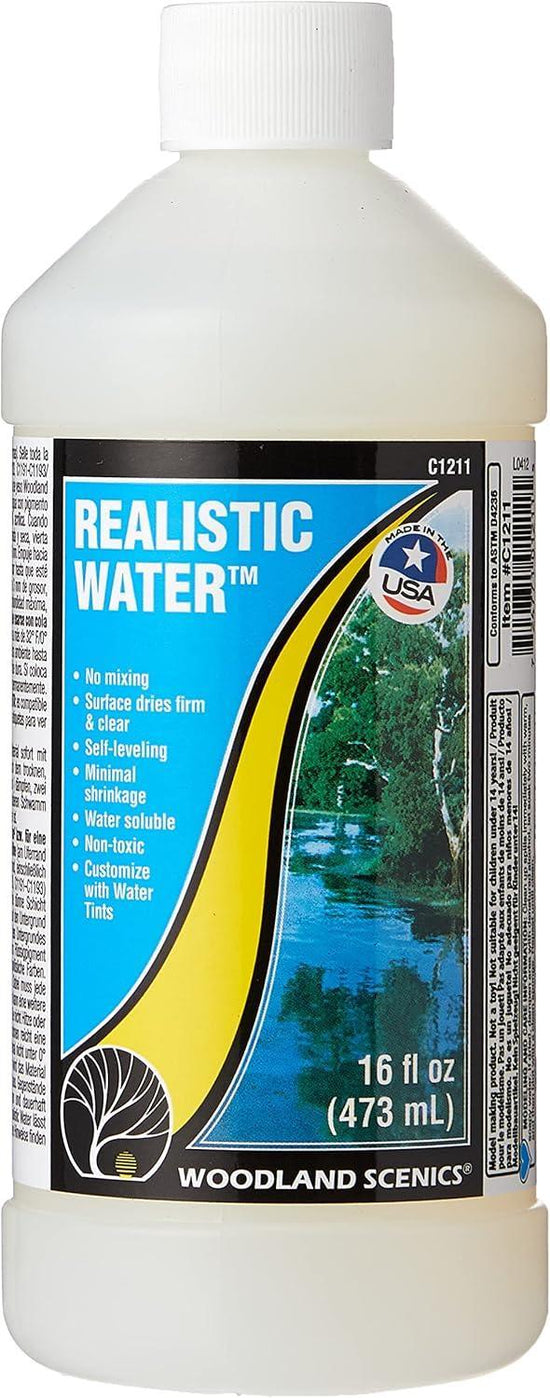 Woodland Scenics Realistic Water - 16 Oz - BYMRR Train Store