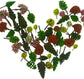 Assorted miniature artificial trees for model train scenery and diorama, 70-piece set by MOMOONNON, realistic miniature foliage.