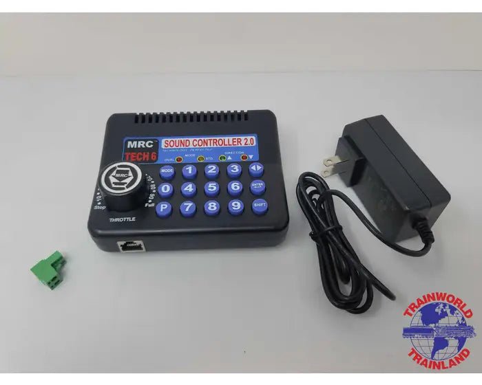 MRC 0001200 TECH 6 Sound Controller 2.0 Hybrid DC/DCC System - BYMRR Train Store