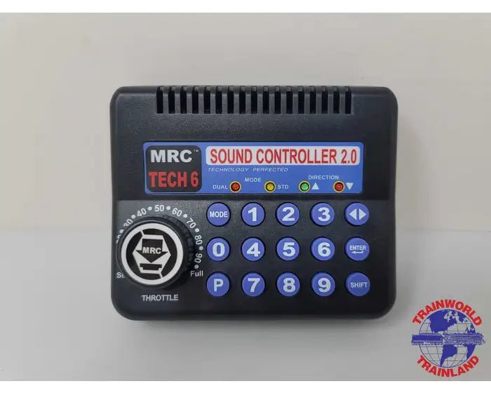 MRC 0001200 TECH 6 Sound Controller 2.0 Hybrid DC/DCC System - BYMRR Train Store