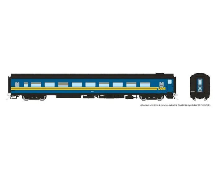 Rapido 100364 HO Lightweight Coach: VIA Rail Canada: 5603 - BYMRR Train Store