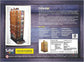 O Scale apartment building cardboard model kit by SAM TOYS, designed for urban railroad scenery and dioramas.