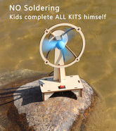STEM Educational Kits for Ages 8-14: Engineering and Science Project Toys, Solar Car Building Sets - Perfect Gifts for Boys 8-12 - BYMRR Train Store