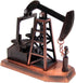 Treasure Gurus 1:48 O Gauge Scale Die-Cast Oil Pump Jack Rig Pencil Sharpener - BYMRR Train Store