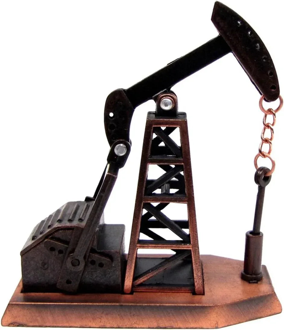 Treasure Gurus 1:48 O Gauge Scale Die-Cast Oil Pump Jack Rig Pencil Sharpener - BYMRR Train Store