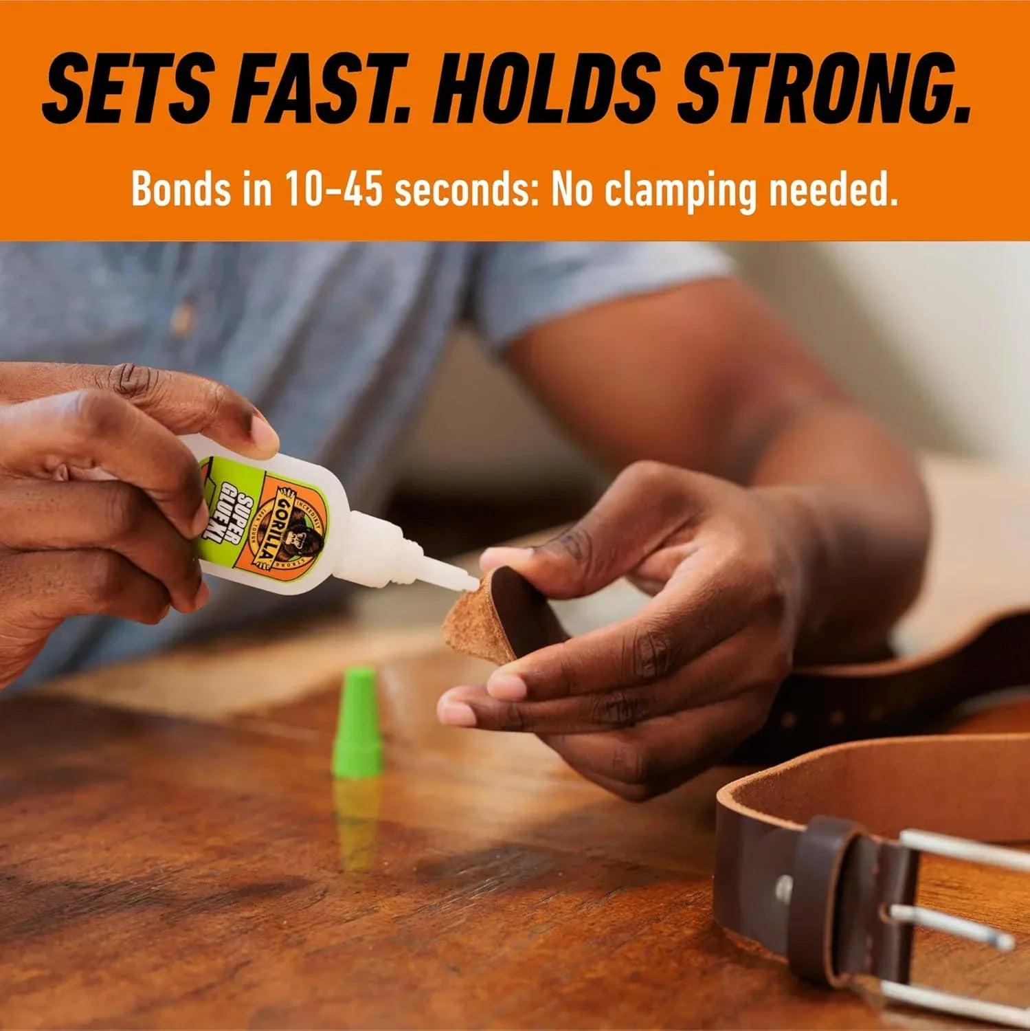 Gorilla Super Glue Gel XL, Clear, 25g - Versatile Quick-Drying Adhesive for Diverse Applications and Repairs - BYMRR Train Store