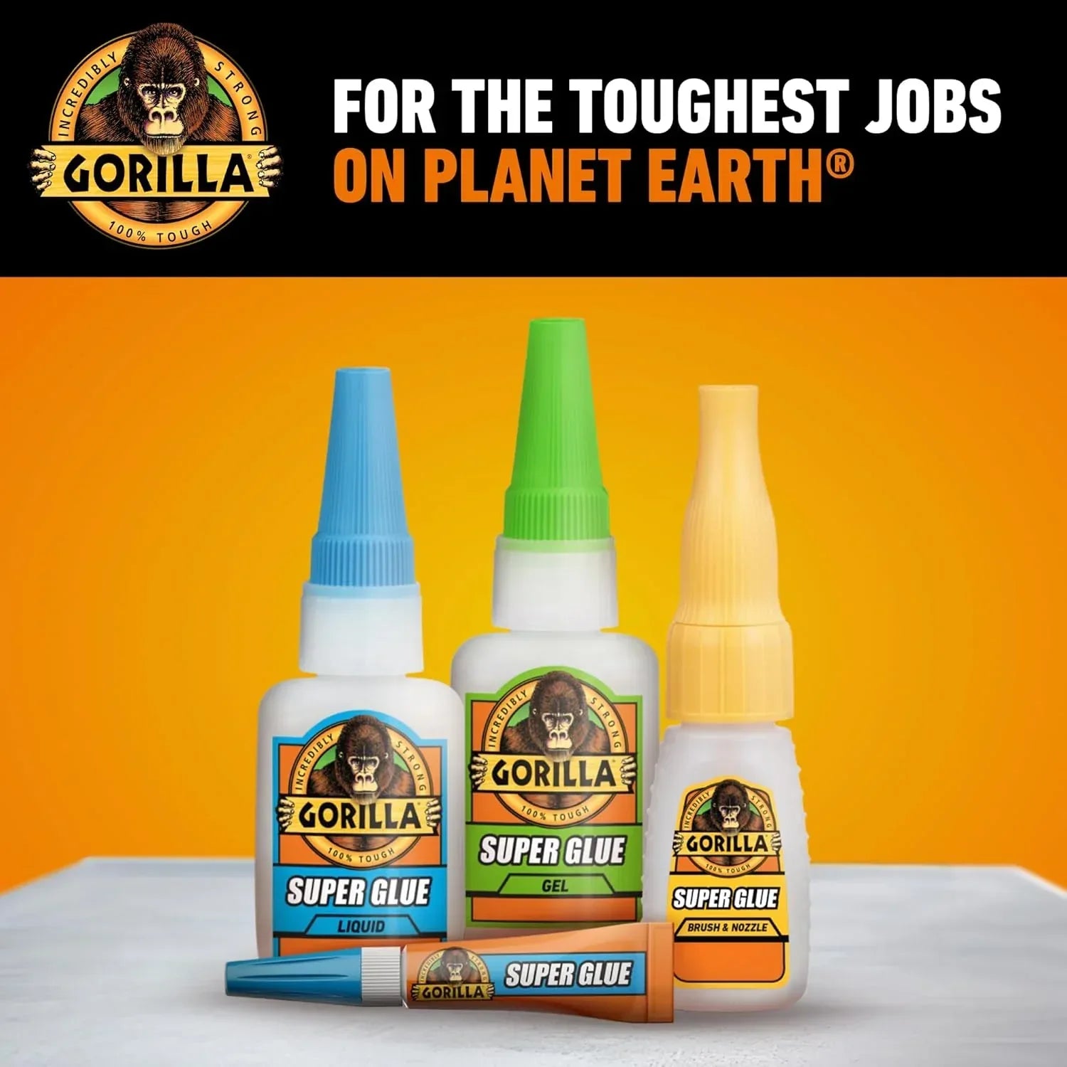 Gorilla Super Glue Gel XL, Clear, 25g - Versatile Quick-Drying Adhesive for Diverse Applications and Repairs - BYMRR Train Store
