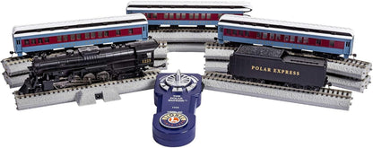 the Polar Express Lionchief 2 - 8 - 4 Set with Bluetooth Capability, HO Gauge Model Train Set with Remote - BYMRR Train Store