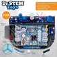 Dr. STEM Circuit Science Kit by Thin Air Brands with colorful components and wiring for 100+ electrical experiments for ages 8 and up.