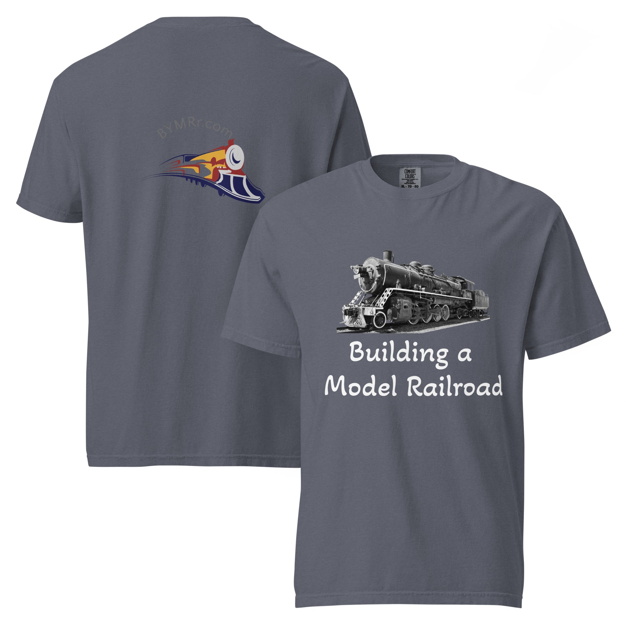Unisex garment - dyed heavyweight t-shirt - BYMRR Train Store
