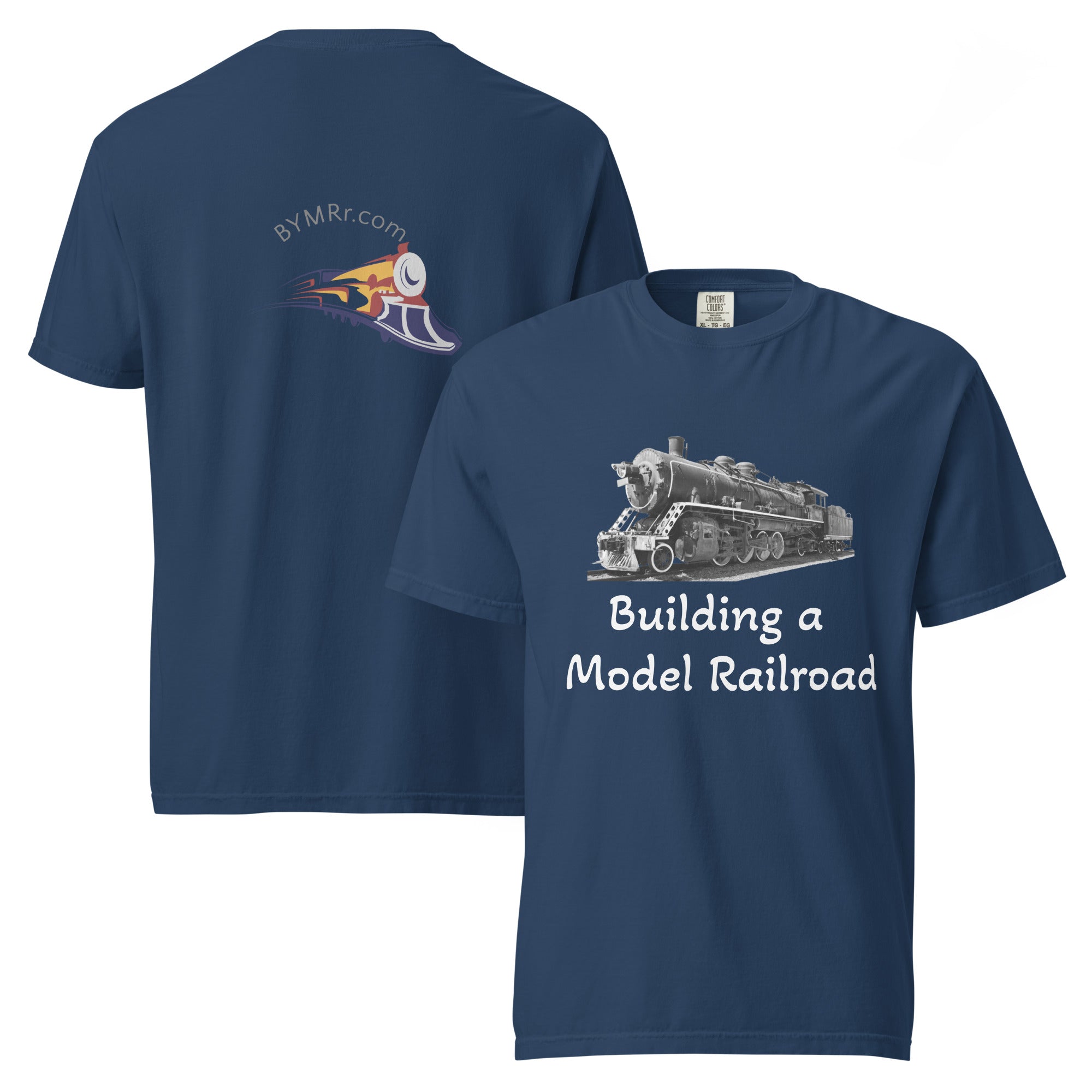 Unisex garment - dyed heavyweight t-shirt - BYMRR Train Store